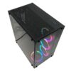 Redragon WIDELOAD E-ATX | ATX | Micro-ATX | Mini-ATX RGB Mid-Tower Gaming Chassis - Black - Image 3