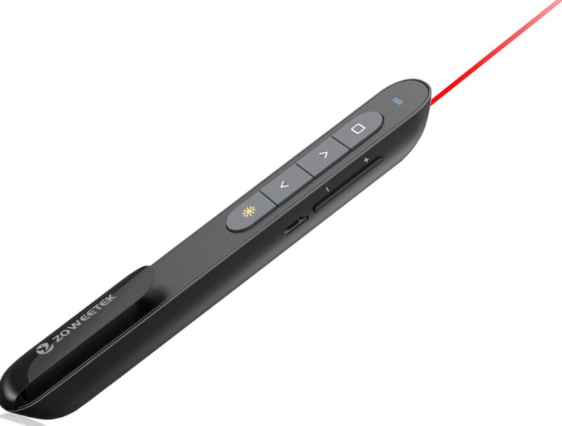 Zoweetek Presenter and Laser Pointer - Black - Image 3