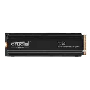 Crucial T700 2TB M.2 NVMe Gen5 with Heatsink NAND SSD