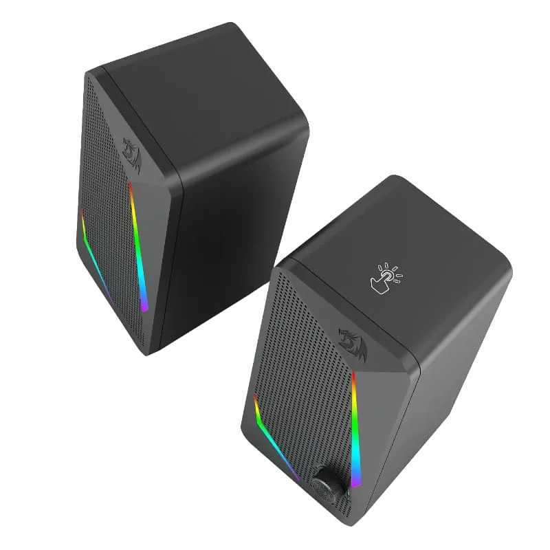 REDRAGON 2.0 Satellite Speakers WALTZ - Black - Image 2