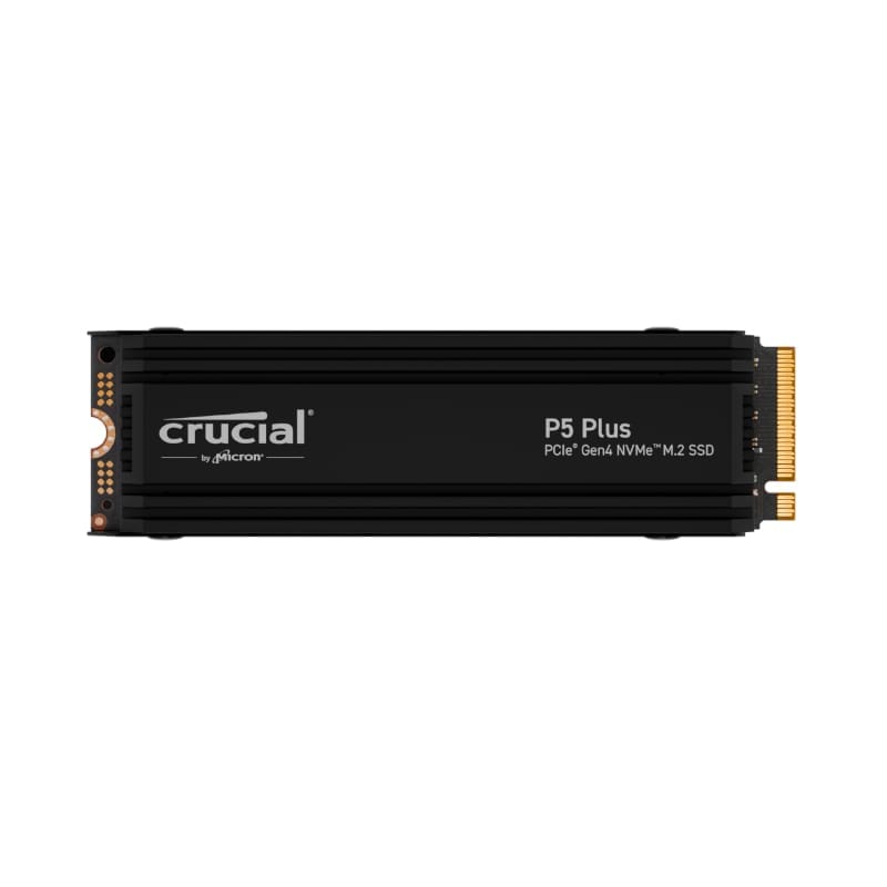 Crucial P5 Plus 2TB M.2 NVMe Gen4 with Heatsink NAND SSD for R4,099.00