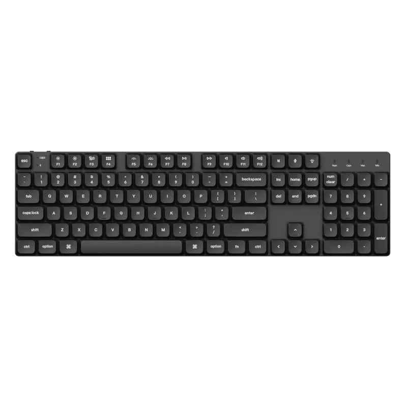 Keychron Double Shot PBT LSA Full Keycap Set - Black - Image 4