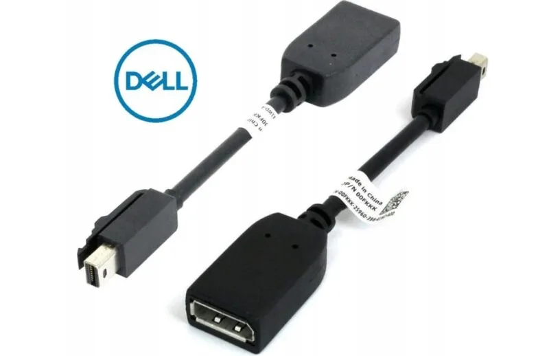 Dell Display Port Female to Mini DP Male Adapter Dongle