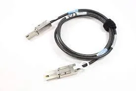 EMC / Molex Mini-SAS SFF-8088 to SFF-8088, Data Centre (Enterprise Grade) 2M Cable, Black