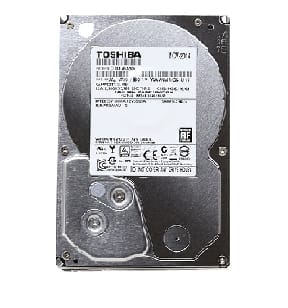 3TB Toshiba, DT01ABA-V Series, SATA 6GB/s, 3.5”, 5900RPM, 64MB Cache, Surveillance HDD
