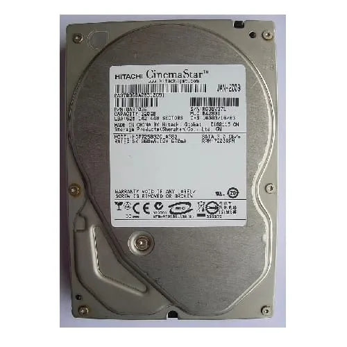 500GB HGST, CinemaStar, SATA, 3GB/s, 3.5”, 7200RPM, 8MB Cache, Desktop HDD