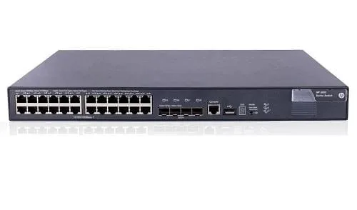 HPE Aruba A5800 Series, 24 Port (24G PoE+), A5800-24G-PoE, Layer-3 Rack Mount Switch. H3C S5800-32C-PWR
