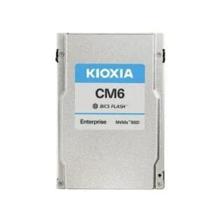 3.84TB (3840GB) Kioxia , Condor CM6-R, NVMe PCIe 4x4, 2.5" (U.3) Enterprise Performance (1 DWPD), (1.4M IOPS / 6,900MB/s) SSD