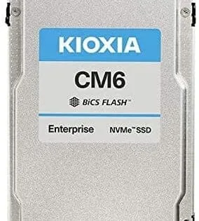 3.2TB (3200GB) Kioxia -  Condor CM6, NVMe, PCIe 4x4, SFF 2.5" 15mm Enterprise Performance (3 DWPD, 1.4M IOPS, 6900MB/s)  SSD