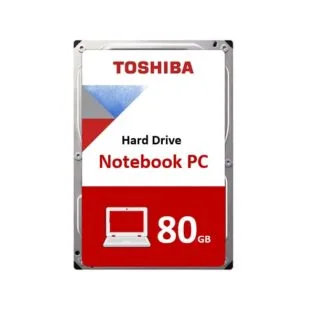 80GB Toshiba 2.5" SATA 5400rpm 8MB Notebook Hard Drive