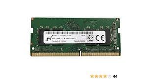 4GB Micron, DDR4-3200Mhz, PC4-25600, 1.2V, 1Rx16, SODIMM, Laptop Memory Module