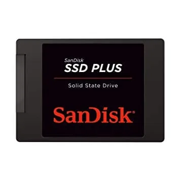 240GB SanDisk SSD PLUS, Internal SATA-6Gbs (0.23 DWPD) 2.5"/7mm, (535 MB/s R/W)