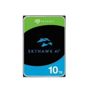 10TB Seagate SkyHawk AI Surveillance, 3.5", 7200RPM, SATA III. 6Gbs, 256MB Cache, Hard Drive