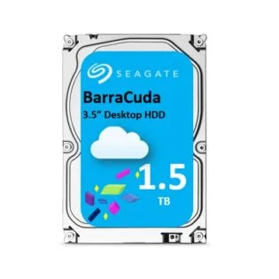 1.5TB Seagate Barracuda, SATA, 3GB/s, 3.5”, 5900RPM, 32MB Cache, Desktop HDD