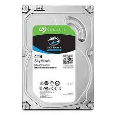 4TB Seagate SkyHawk, SATA, 6GB/s, 3.5”, 5900RPM, 256MB Cache, Surveillance HDD