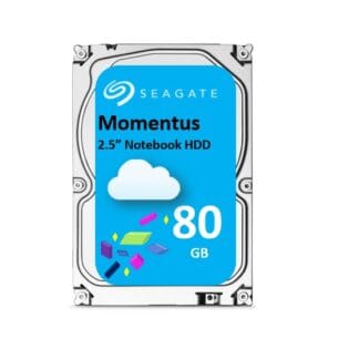 80GB Seagate 2.5" SATA 5400rpm 8MB Notebook HD