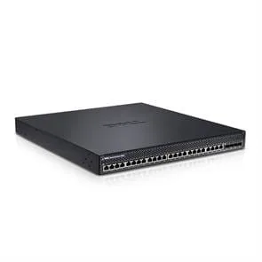 DELL POWERCONNECT, 8024 Series, 24 Port 10GBE (RJ-45), Redundant PSU Modules, 4x Combo (SFP+) Ethernet ports (10Gb/1Gb); 2x RJ-45 (Console OOB) 1U Network Switch