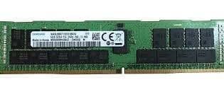 64GB Samsung, DDR4-2666Mhz, 288-Pin, PC4-21300, ECC Registered, RDIMM, 4Rx4 Dual Rank, 1.2V Server Memory Module