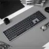 Keychron B6 Pro Ultra-Slim 100% Wireless Keyboard – Space Grey - Image 3