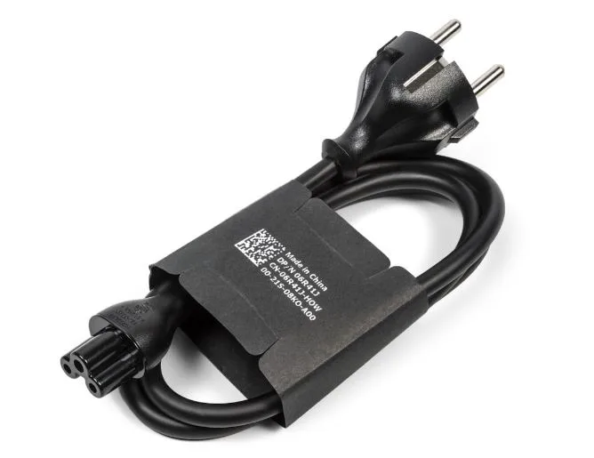 Dell EU Power Cord, 2 Pin / C5 connector 220V, 1 Meter Clover Cable (Dell original)