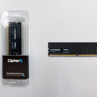 8GB CipherX Professional Series, DDR4 (3200Mhz) UDIMM CL16, Desktop Memory Module (Lifetime Warranty)