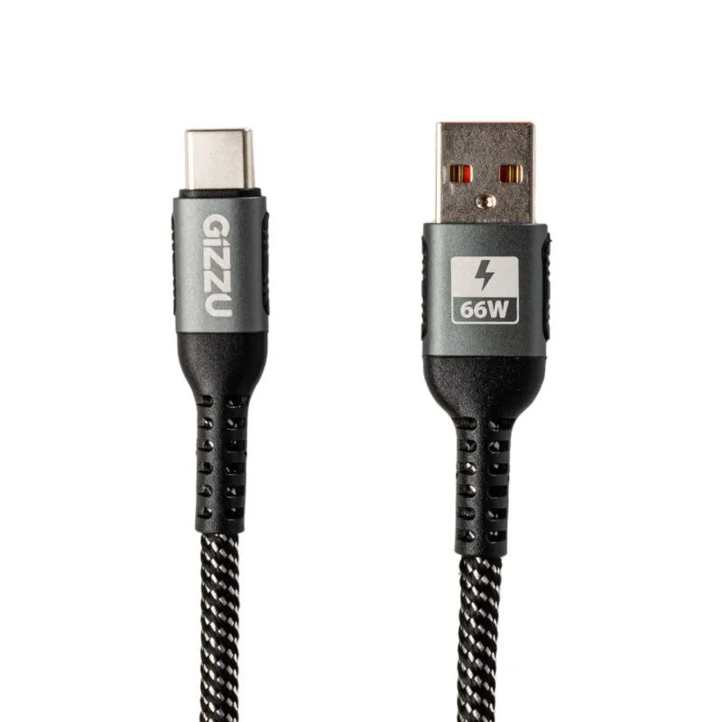 GIZZU 66W 480Mbps USB to Type-C 1m Cable - Image 2
