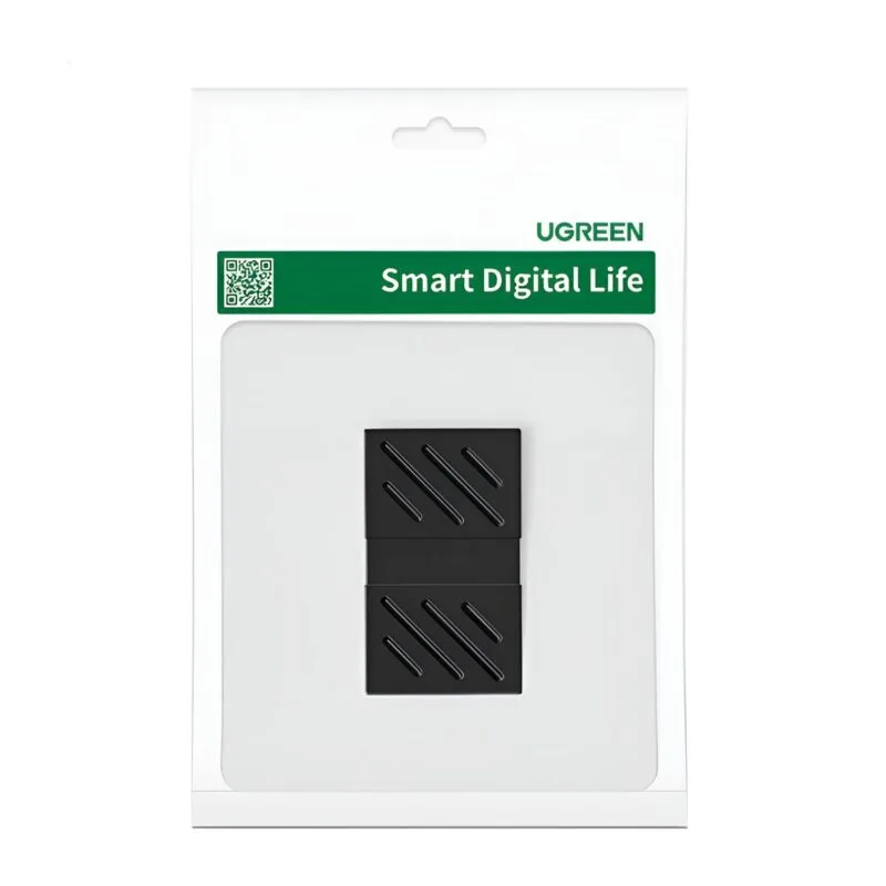 UGREEN RJ45 1Gbps Ethernet Cable Extender Adapter - Black - Image 6