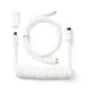 Keychron Coiled Aviator White Cable - Image 2