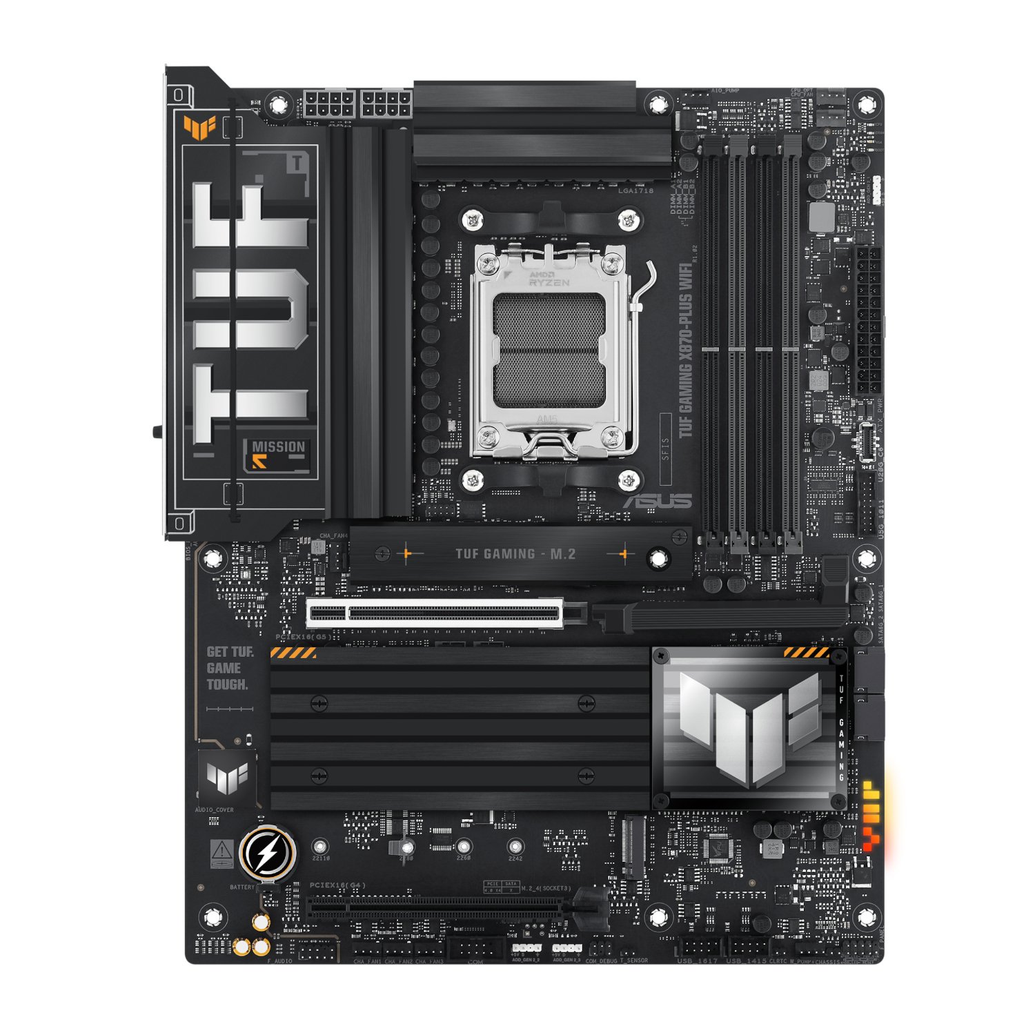 Asus TUF Gaming X870-PLUS WIFI AMD AM5 ATX Gaming Motherboard - Image 2