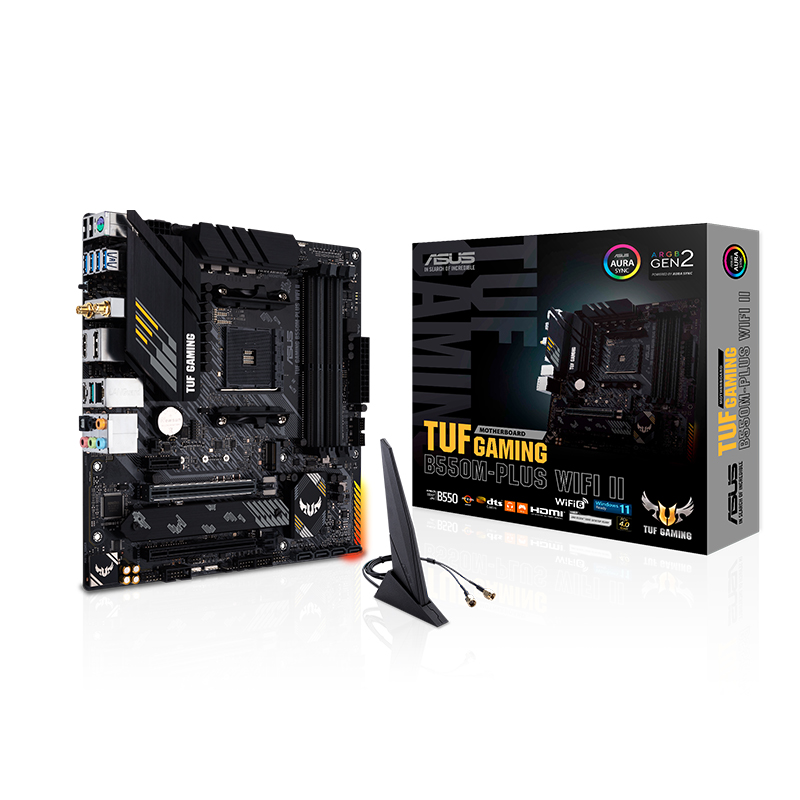 Asus TUF GAMING B550M-PLUS WIFI II mATX Gaming Motherboard - Image 6