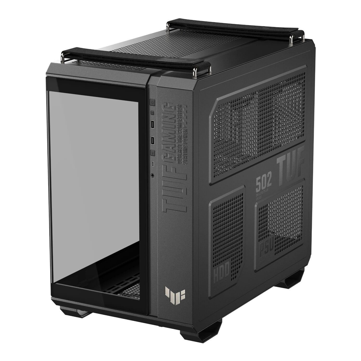 Asus TUF Gaming GT502 Horizon ARGB Mid Tower Chassis - Black - Image 2