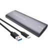 CipherX External SSD Stick, LED RGB Model, M.2 NVMe (w/ SATA NGFF Support) Enclosure