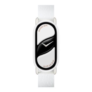 Xiaomi Smart Band 10 Magnetic Kona Leather Strap - Glacier White