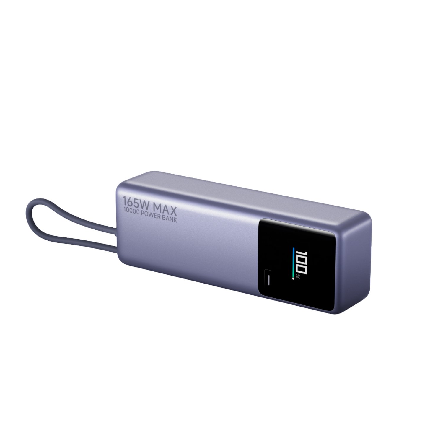 Xiaomi 165W Power Bank 10000mAh (Integrated Cable)-Silver for at Bounce ...