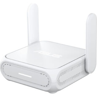 ASUS Go Wi-Fi 7 Dual-Band Travel Router with 5G - White