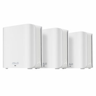 ASUS ZenWiFi BD4 WiFi 7 Dual-Band AiMesh Router (3-Pack) – White