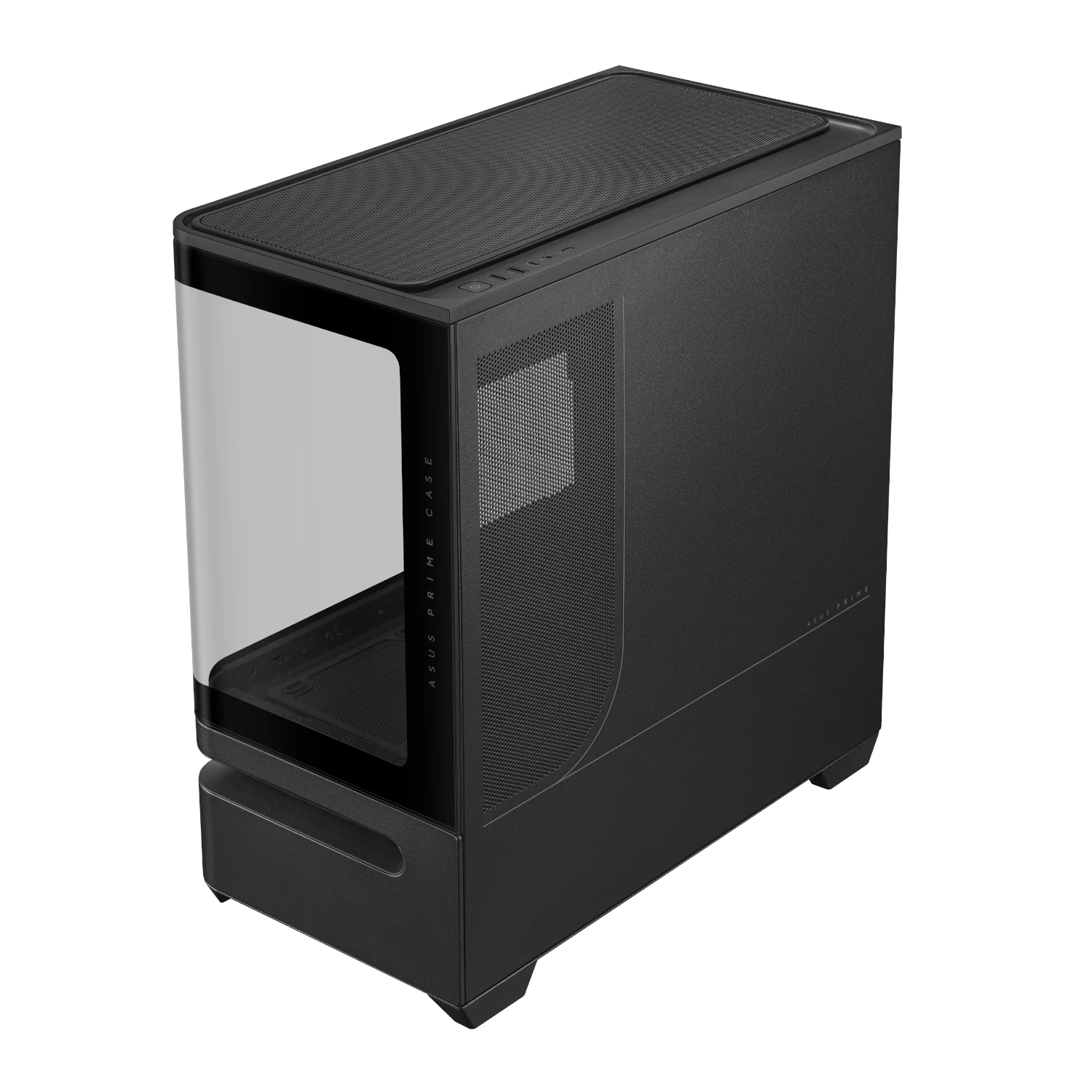 Asus Prime AP202 Curved Tempered Glass Micro-ATX Chassis – Black - Image 4