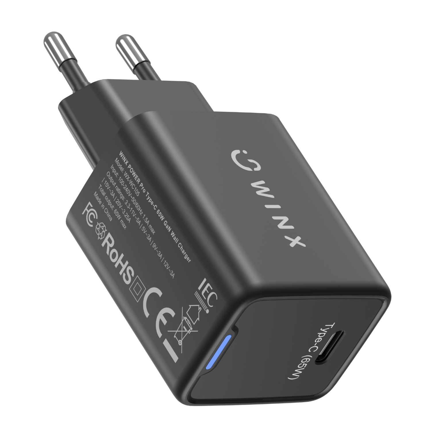 WINX POWER Pro Type-C 65W GaN Wall Charger - Image 4