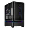 ASUS Prime AP202 ARGB Micro-ATX Gaming Chassis - Black