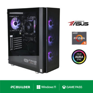 PCBuilder Ryzen 5 5600GT STRIKER Windows 11 Gaming PC