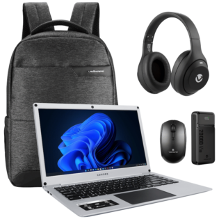 Connex SL256 - 14" Celeron N4020 8GB/256SSD W11HOME BAG-MOUSE-HEADPHONE-POWERBANK-EXEC