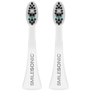 2 Replacement toothbrush heads - White