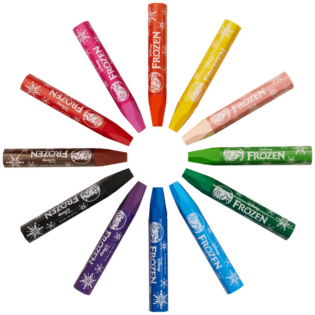 Frozen 12 Oil Pastels Multi