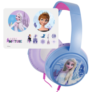 Disney Frozen Auxiliary Headphones with 11 Stickers