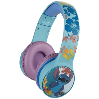Disney Stitch Bluetooth Padded Headphones with dB Switch Function