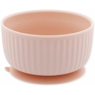 Echo Baby Silicone Suction Bowl - Rose