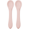 Echo Baby Silicone Feeding Spoons 2-Pack - Rose