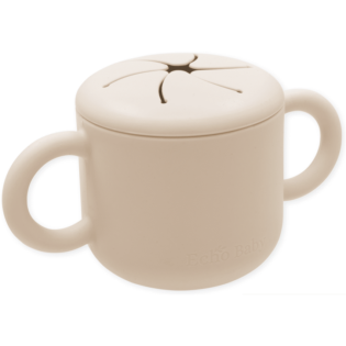 Echo Baby Silicone Snack Cup - Ivory