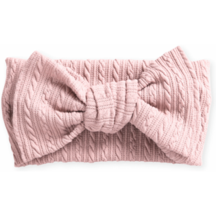 Echo Baby Bow Headband - Baby Pink