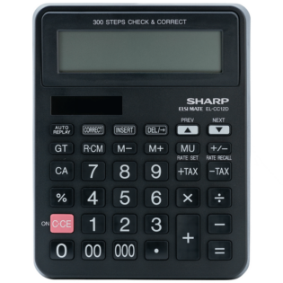 Sharp EL-CC12D Desk Calculator - CheckCorrect Tax